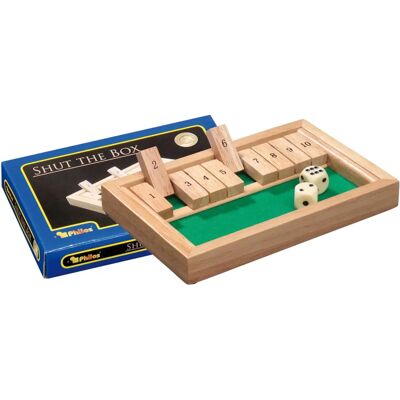 Philos Mini Shut The Box - Bordspel voor 2+ spelers Philos Mini Shut The Box - Bordspel voor 2+ spelers