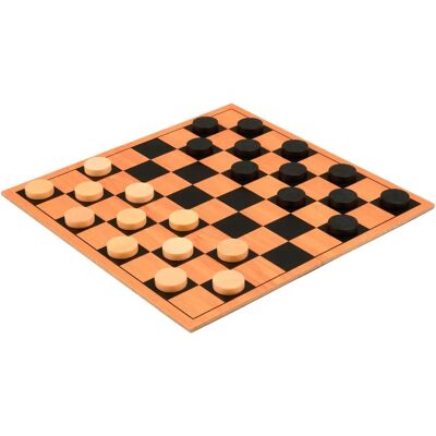 Philos Damesset - Houten Bordspel voor 2 Spelers Philos Damesset - Houten Bordspel voor 2 Spelers