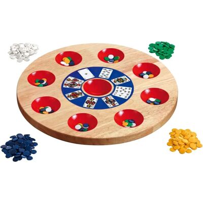 Philos Modell 3188 Strategiespiele - Holz Pochbrett, Chips Philos Modell 3188 Strategiespiele - Holz Pochbrett, Chips