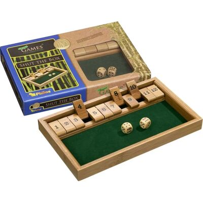 Philos 3271 - Bamboe Shut the Box Spel Philos 3271 - Bamboe Shut the Box Spel