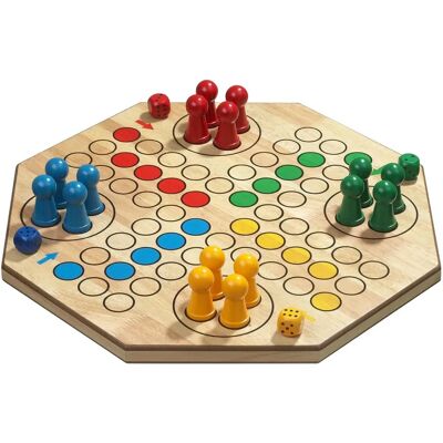 Philos Ludo - Familiespel met dobbelstenen Philos Ludo - Familiespel met dobbelstenen