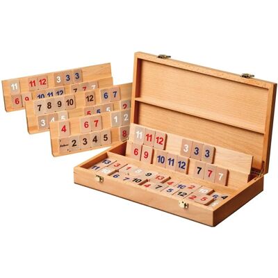 Philos Rummy Holzspiel in Holzkassette Philos Rummy Holzspiel in Holzkassette