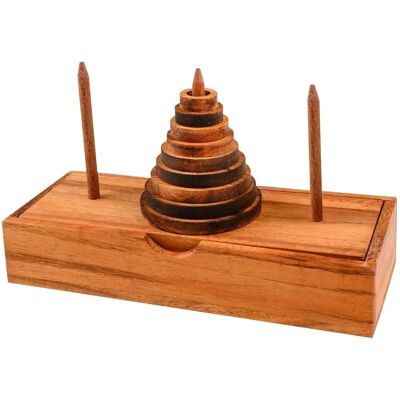 Philos Modell 6220 Holz Turm Puzzle - Gesellschaftsspiel Philos Modell 6220 Holz Turm Puzzle - Gesellschaftsspiel