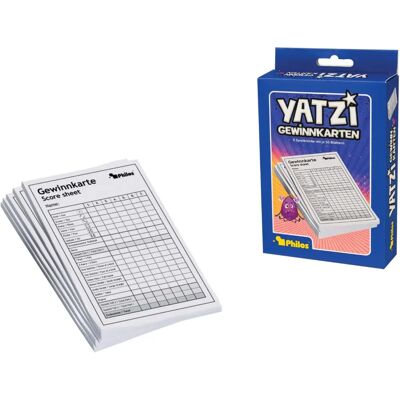 Philos 6692 - Yatzy Scoreblad 5-pack Philos 6692 - Yatzy Scoreblad 5-pack