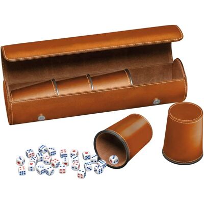 Philos 7996 - Set van worpbekers - Bruin Philos 7996 - Set van worpbekers - Bruin