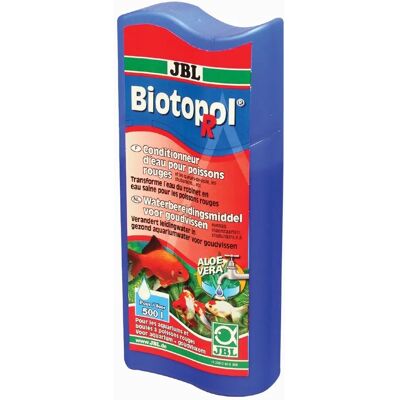 Conditionneur d'eau JBL Biotopol R - Neutralise substances nocives, Protège poissons & plantes Conditionneur d'eau JBL Biotopol R - Neutralise substances nocives, Protège poissons & plantes
