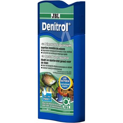 JBL Denitrol Aquarium Water Conditioner - Nuttige bacteriën & enzymen JBL Denitrol Aquarium Water Conditioner - Nuttige bacteriën & enzymen