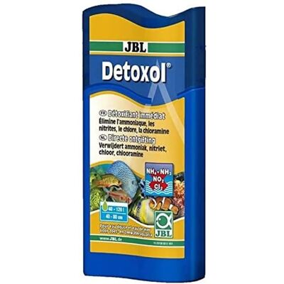 JBL Detoxol 100 ml Détoxifiant pour eau d'aquarium - Publicité JBL Detoxol 100 ml Détoxifiant pour eau d'aquarium - Publicité