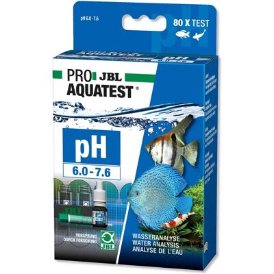 JBL Proaqua Test PH 6,0-7,6 - Vannprøvesett for akvarier JBL Proaqua Test PH 6,0-7,6 - Vannprøvesett for akvarier