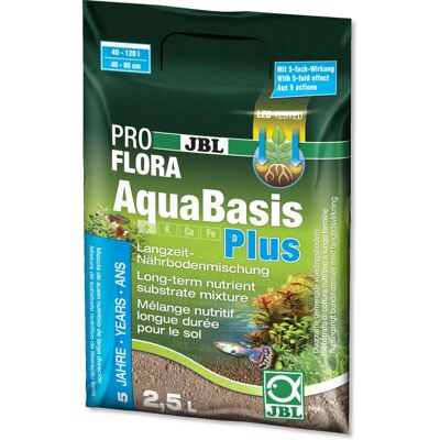 JBL AquaBasis Plus Akvariesubstrat - 2,5L JBL AquaBasis Plus Akvariesubstrat - 2,5L