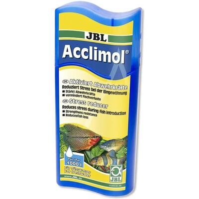 JBL Acclimol 250ml - Vattenspecialist för akvarium JBL Acclimol 250ml - Vattenspecialist för akvarium