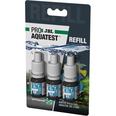 JBL Pro AquaTest O2 Nachfüllpackung - Sauerstofftest mit Tropfen JBL Pro AquaTest O2 Nachfüllpackung - Sauerstofftest mit Tropfen