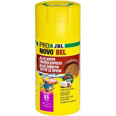 JBL ProNovo Bel Grano XS Visvoer Pellet - Voedsel voor kleine aquariumvissen JBL ProNovo Bel Grano XS Visvoer Pellet - Voedsel voor kleine aquariumvissen