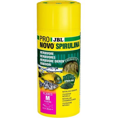 JBL ProNovo Spirulina Vlokken - Visvoer - 250ml JBL ProNovo Spirulina Vlokken - Visvoer - 250ml