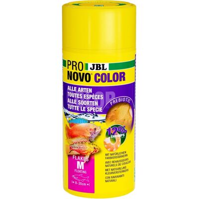 JBL ProNovo Color Flakes M - Pokarm dla ryb - Naturalny wzmacniacz koloru JBL ProNovo Color Flakes M - Pokarm dla ryb - Naturalny wzmacniacz koloru