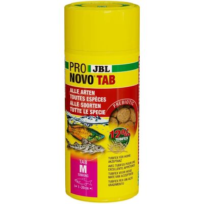 JBL ProNovo Tab M Visvoeder Tabletten - Bodem & Alle Vissen - 250ml JBL ProNovo Tab M Visvoeder Tabletten - Bodem & Alle Vissen - 250ml