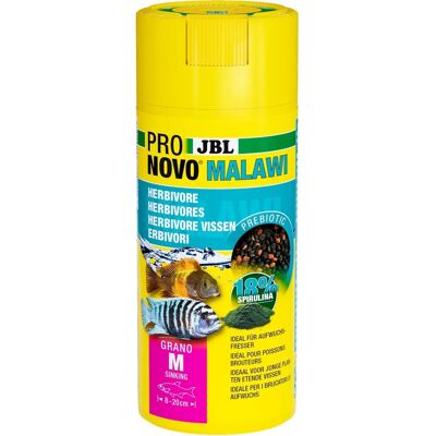 JBL ProNovo Malawi Grano M 250ml - Akvariefiskemat JBL ProNovo Malawi Grano M 250ml - Akvariefiskemat