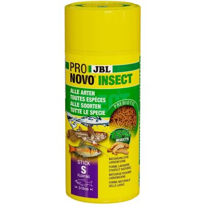 JBL ProNovo Insect Stick S - Cibo galleggiante completo per pesci 1-20cm JBL ProNovo Insect Stick S - Cibo galleggiante completo per pesci 1-20cm