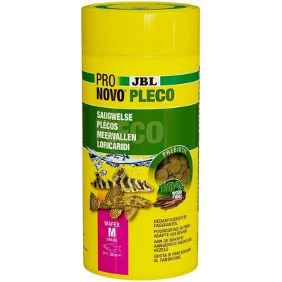 Compresse di cibo per pesci erbivori JBL ProNovo Pleco - 1L Compresse di cibo per pesci erbivori JBL ProNovo Pleco - 1L
