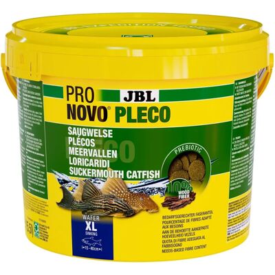 JBL ProNovo Pleco XL - Visvoer voor herbivore vissen 15-40cm - Voedsel JBL ProNovo Pleco XL - Visvoer voor herbivore vissen 15-40cm - Voedsel