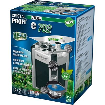 JBL Green Line Ulkoinen Akvaario Suodatin - Malli E702 - 200L kapasiteetti JBL Green Line Ulkoinen Akvaario Suodatin - Malli E702 - 200L kapasiteetti