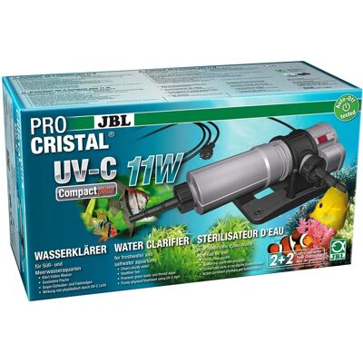 JBL ProCristal UV-C Compact plus 11 - UV-C Sterilisator voor aquarium JBL ProCristal UV-C Compact plus 11 - UV-C Sterilisator voor aquarium