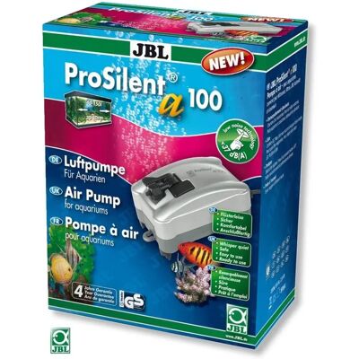 JBL ProSilent a100 Luftpumpe - Stil for akvarier - 40-150L JBL ProSilent a100 Luftpumpe - Stil for akvarier - 40-150L