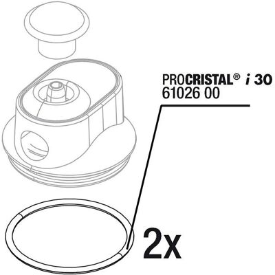 JBL ProCristal i30 Inre akvariefilter - Effektiv filtration, 2 O-ringar, Enkel underhåll JBL ProCristal i30 Inre akvariefilter - Effektiv filtration, 2 O-ringar, Enkel underhåll