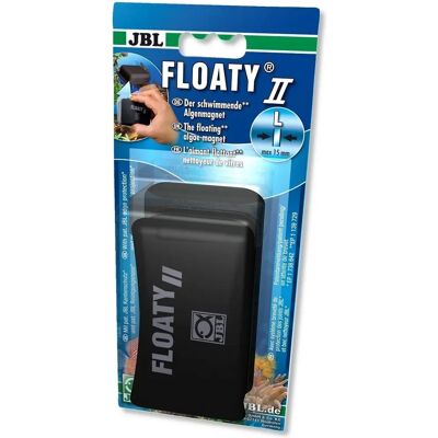 JBL Aquaristik Floaty II Rengöringsmagnet för akvarium - Glas 15mm JBL Aquaristik Floaty II Rengöringsmagnet för akvarium - Glas 15mm