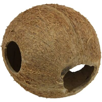 Décoration coquille de noix de coco JBL - Moyen - Abri pour poissons - Publicité Décoration coquille de noix de coco JBL - Moyen - Abri pour poissons - Publicité