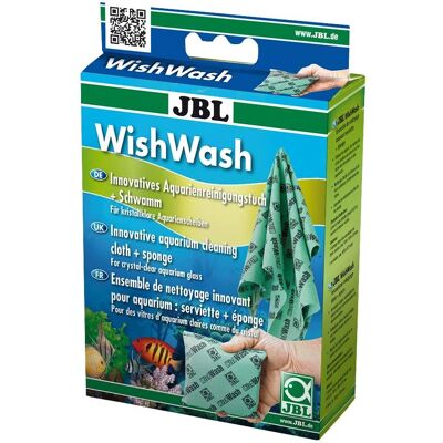 JBL WishWash - Cleaning Cloth & Sponge for Aquariums & Terrariums JBL WishWash - Cleaning Cloth & Sponge for Aquariums & Terrariums
