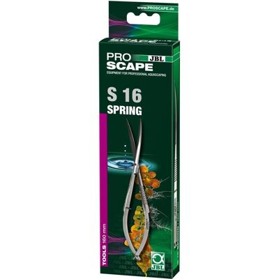 JBL ProScape S 16 Spring - Curved Spring Scissors for Aquascaping JBL ProScape S 16 Spring - Curved Spring Scissors for Aquascaping