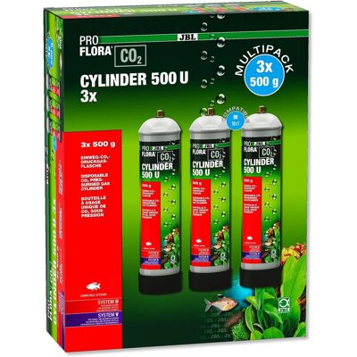 JBL Modell 500 CO2 Zylinder - 3er Pack, recycelbar JBL Modell 500 CO2 Zylinder - 3er Pack, recycelbar