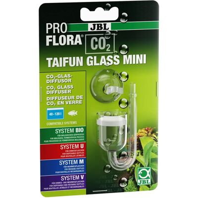 JBL PROFLORA CO2 TAIFUN GLASS Mini - Aquarium Plant CO2 System JBL PROFLORA CO2 TAIFUN GLASS Mini - Aquarium Plant CO2 System