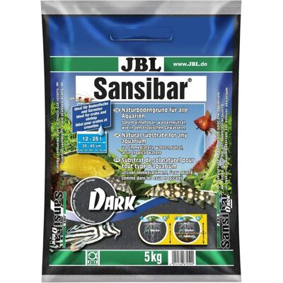 JBL Sansibar Dark 5kg - Akvariegulv - Svart vulkansk sand JBL Sansibar Dark 5kg - Akvariegulv - Svart vulkansk sand