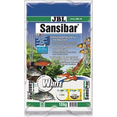 JBL White Aquarium Sand - Fine Gravel for Plants & Fish JBL White Aquarium Sand - Fine Gravel for Plants & Fish