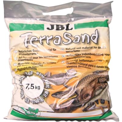 Substrat pour Terrariums JBL TerraSand Blanc Naturel - Publicité Substrat pour Terrariums JBL TerraSand Blanc Naturel - Publicité
