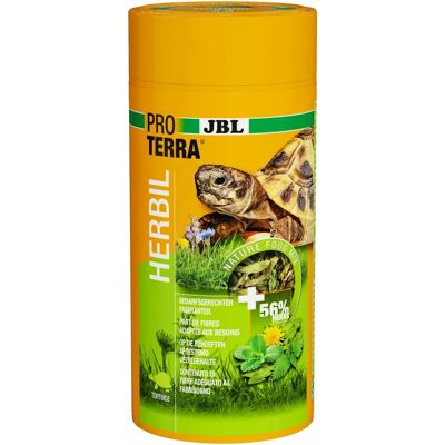 JBL PROTERRA HERBIL 1000ml - Kruidenvoer voor landschildpadden JBL PROTERRA HERBIL 1000ml - Kruidenvoer voor landschildpadden