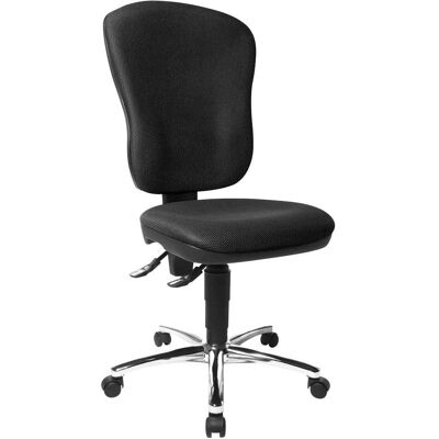Topstar Ergonomic Office Chair Steel Point 80 - Black, Chrom Frame Topstar Ergonomic Office Chair Steel Point 80 - Black, Chrom Frame
