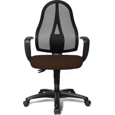 Sedia da ufficio TOPSTAR Open Point P - Regolabile, schienale in rete, marrone Sedia da ufficio TOPSTAR Open Point P - Regolabile, schienale in rete, marrone