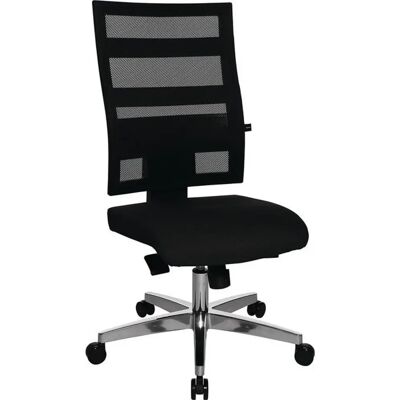 Sedia da ufficio girevole Topstar X-PANDER, schienale in rete, nero - Sedia da ufficio Sedia da ufficio girevole Topstar X-PANDER, schienale in rete, nero - Sedia da ufficio
