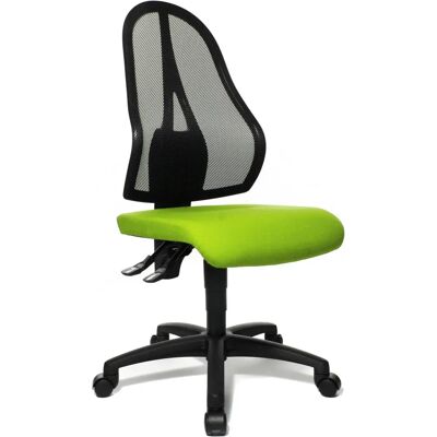 Poltrona Ufficio Topstar Open Point P - Verde, Rete, Base Nera Poltrona Ufficio Topstar Open Point P - Verde, Rete, Base Nera