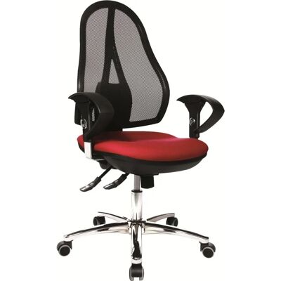 Topstar Office Chair Open Point SY Deluxe - Ergonomic, Adjustable, Red Topstar Office Chair Open Point SY Deluxe - Ergonomic, Adjustable, Red