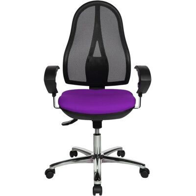 Topstar OP290UG03 Ergonomischer Bürostuhl - Netz, Lila & Schwarz Topstar OP290UG03 Ergonomischer Bürostuhl - Netz, Lila & Schwarz