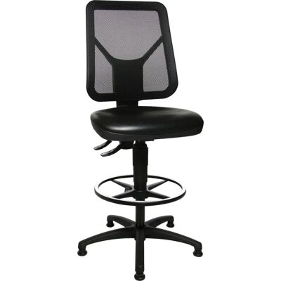 Topstar TEC 80 C Bürostuhl - Höhenverstellbare Rückenlehne, Mesh, Polyurethansitz Topstar TEC 80 C Bürostuhl - Höhenverstellbare Rückenlehne, Mesh, Polyurethansitz