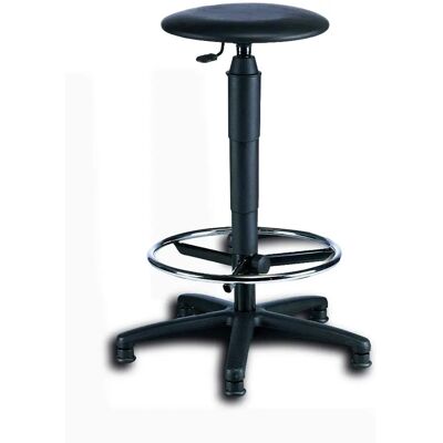 Topstar Drehhocker mit Höhenverstellung - Skai - Sitzhöhe 540-800mm - Hocker Topstar Drehhocker mit Höhenverstellung - Skai - Sitzhöhe 540-800mm - Hocker