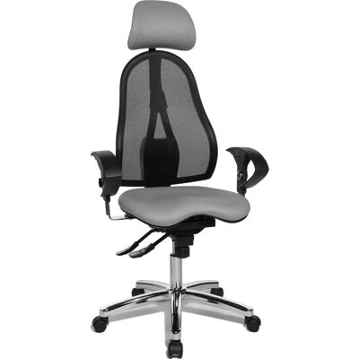 Kancelářská židle TOPSTAR Sitness 45 - Ergonomická, Nastavitelná, Šedá Kancelářská židle TOPSTAR Sitness 45 - Ergonomická, Nastavitelná, Šedá