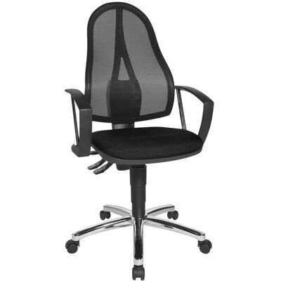 Silla de Oficina Topstar G200 Malla Negra - Ergonómica, Ajustable - 6h Soporte Silla de Oficina Topstar G200 Malla Negra - Ergonómica, Ajustable - 6h Soporte