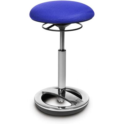 Tabouret de travail TOPSTAR Sitness High Bob - Bleu - Chaise de bureau - Publicité Tabouret de travail TOPSTAR Sitness High Bob - Bleu - Chaise de bureau - Publicité