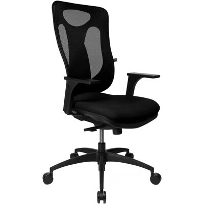 Silla de Oficina TOPSTAR Net Pro 100 - Ergonómica, Ajustable, Negra Silla de Oficina TOPSTAR Net Pro 100 - Ergonómica, Ajustable, Negra